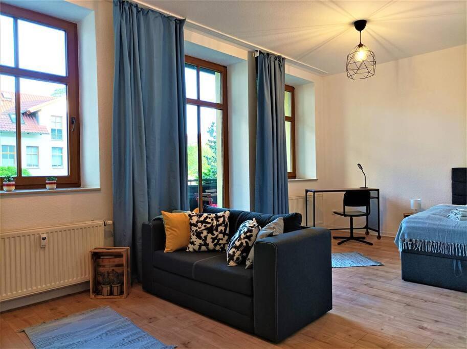 Modernes Apartment Mit Balkon Magdeburg Exterior foto